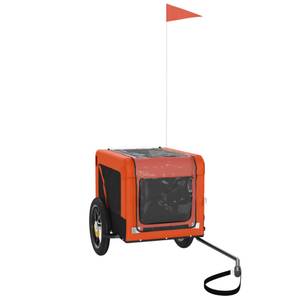 Remorque vélo pour chien 3028772-1 Orange - 120 x 53 x 55 cm