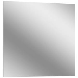 Wandspiegel ohne Rahmen Deko Spiegel Weiß - Massivholz - 90 x 85 x 2 cm