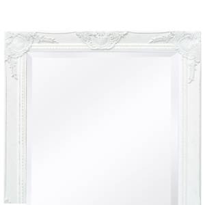 Wandspiegel im Barock-Stil 292878 Weiß - Glas - 50 x 1 x 140 cm