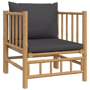 Garten-Lounge-Set 3028492-19 (7-teilig) Braun - Dunkelgrau - Grau