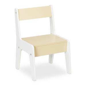 Kindersitzgruppe mit Stuhl Beige - Weiß - Holzwerkstoff - 61 x 51 x 38 cm