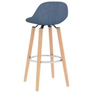 Barhocker 2er Set D1494 Blau