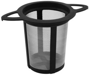 Filtre à thé réutilisable Noir - Matière plastique - 10 x 10 x 8 cm