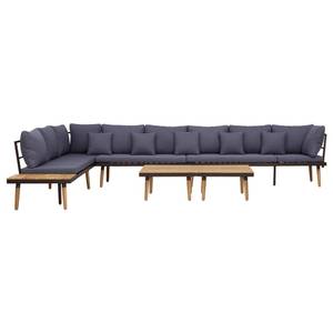 Garten-Lounge-Set  299798 (8-teilig) Graphit