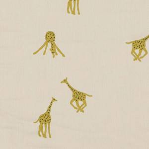 Baby Bettwäsche Groovy Giraffe Naturfaser - 100 x 1 x 135 cm