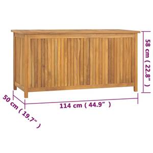 Gartenbox 3006661 Braun - Massivholz - Holzart/Dekor - 114 x 58 x 50 cm