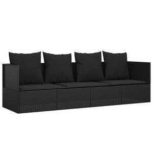 Outdoor Loungebett 3028900 Schwarz