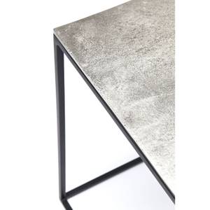 Tables d'appoint Loft Square (lot de 3) Aluminium / Acier - Noir