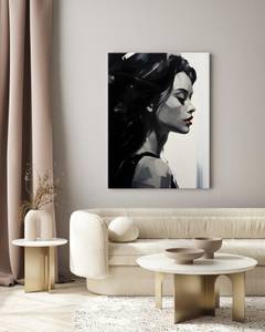 Tableau Canvas VISAGE De Femme Portrait 40 x 60 x 60 cm