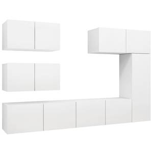 TV-Schrank 6er Set D329 Cremeweiß