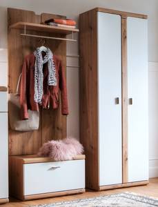 Garderobe Tortona 12-OK Weiß - Holzwerkstoff - Holzart/Dekor - 140 x 197 x 38 cm