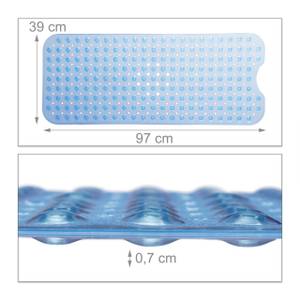 Tapis de bain Bath mat Bath mat non slip Bleu clair