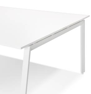Schreibtisch AMADEUS Weiß - 280 x 140 cm - Weiß