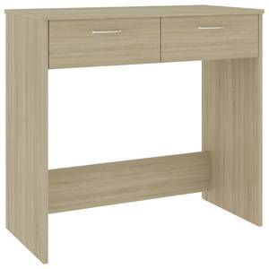 Schreibtisch Braun - Holzwerkstoff - Massivholz - 80 x 75 x 80 cm