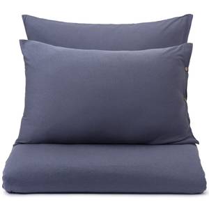 Kissenbezug Aveiro Blau - Textil - 80 x 1 x 80 cm