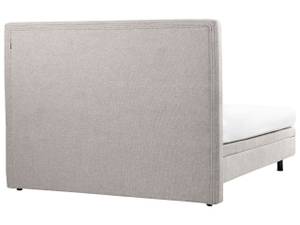 Lit double DUKE II Gris - Gris lumineux - Largeur : 160 cm