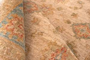 Teppich Ziegler VIII Beige - Textil - 100 x 1 x 145 cm