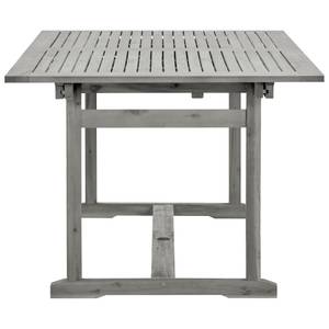 Gartentisch 3012961 Grau - Massivholz - Holzart/Dekor - 200 x 75 x 200 cm