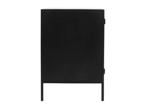 Waschbeckenunterschrank ORIONIS Schwarz - Metall - 55 x 80 x 95 cm