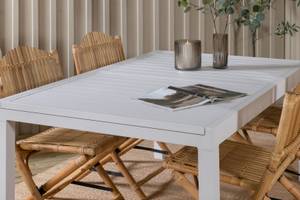 Gartenmöbel-Set Marbella Braun - Massivholz - 100 x 74 x 160 cm