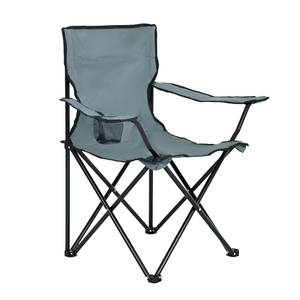 Chaise de Camping ANTER Gris - 1 chaise