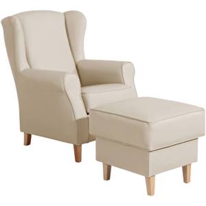 Lorris Ohrenbackensessel, beige Beige