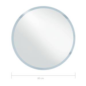 Miroir de salle de bains 80 x 80 x 1 cm