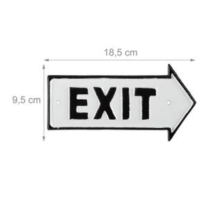 Exit Schild 1er Set