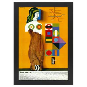 Bilderrahmen Poster 1966 Art Today Schwarz