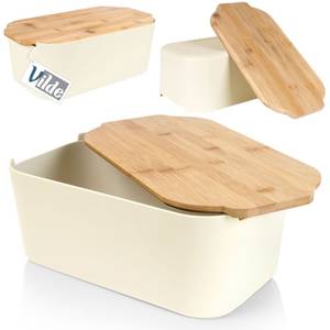 Brotkasten 259303 Creme - 19 x 12 x 33 cm