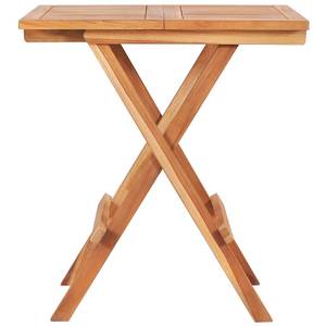 Bistro-Set (3-teilig) 48997 Braun - Massivholz - Holzart/Dekor - 60 x 65 x 60 cm