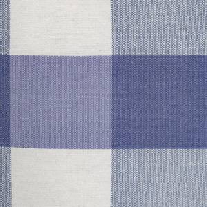 Kopfteil Stoff Vichy Blau 145x52cm Blau