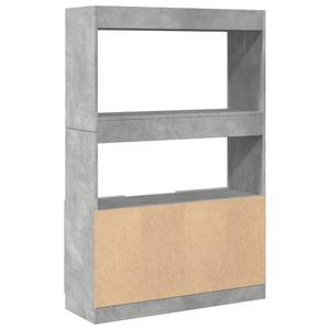 Highboard DE6851 Grau - Holzwerkstoff - 33 x 140 x 92 cm