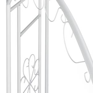 Rosenpavillon Metall Weiß - Metall - 160 x 250 x 160 cm