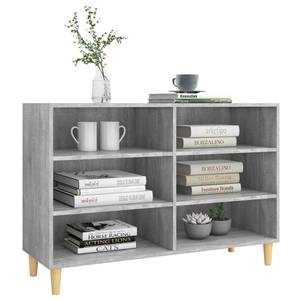 Sideboard 3009985 Eiche Grau Dekor