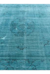 Teppich Ultra Vintage XCIII Blau - Textil - 203 x 1 x 305 cm