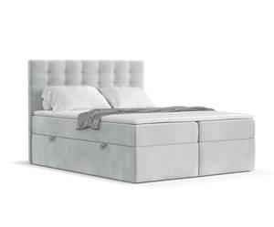 Boxspringbett Sansa Hellgrau - Breite: 200 cm