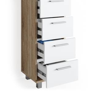 Badschrank Ilias 30831 Braun - Weiß