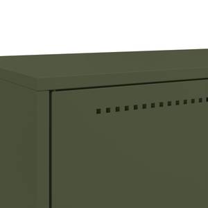 Highboard DE5043 Grün - Metall - 39 x 112 x 68 cm