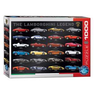 Puzzle Die Lamborghini Legende Papier - 26 x 6 x 36 cm