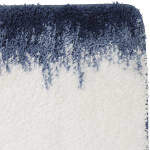 Tapis de bain 60x120cm Bleu - Textile - 60 x 2 x 120 cm