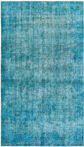 Teppich Ultra Vintage CDLV Blau - Textil - 142 x 1 x 249 cm