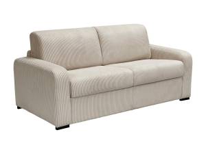 Schlafsofa BEVIS Beige - Textil - 96 x 88 x 198 cm