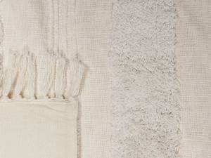 Couverture RAEBARELI Blanc - Fibres naturelles - 130 x 1 x 180 cm