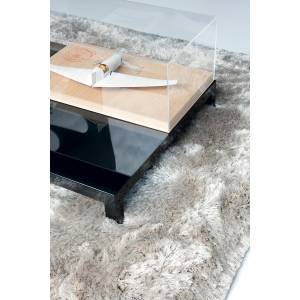 Tapis shaggy ADORE 2 Gris - 140 x 200 cm