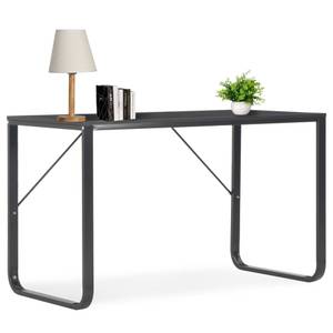 Computer Tisch Schwarz - Holzwerkstoff - Massivholz - 120 x 73 x 120 cm