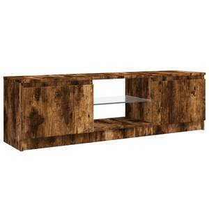 Meuble tv 3009188 Imitation chêne fumé - 30 x 120 cm