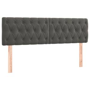 Boxspringbett 3017290-23 Dunkelgrau - 144 x 193 cm