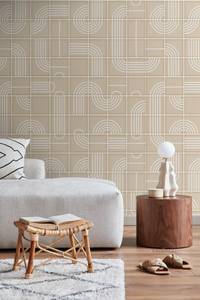 Fototapete 3D-Muster 159363 Beige