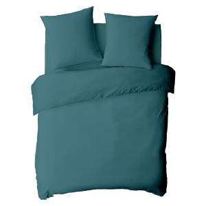 Housse de couette 240x220cm Bleu - Textile - 240 x 1 x 220 cm